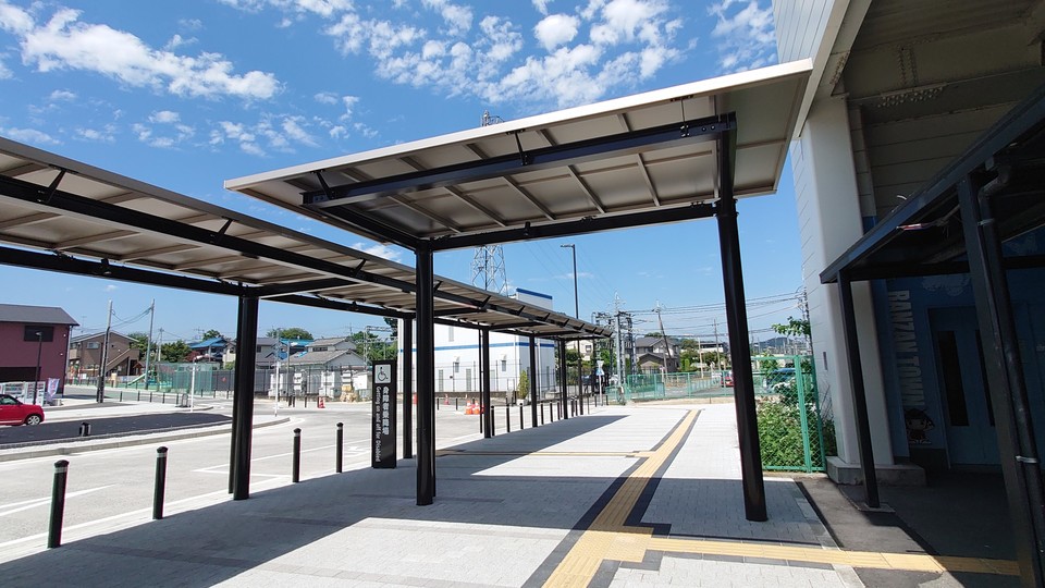 町道管谷31号線　大屋根・シェルター新築工事 - 画像2