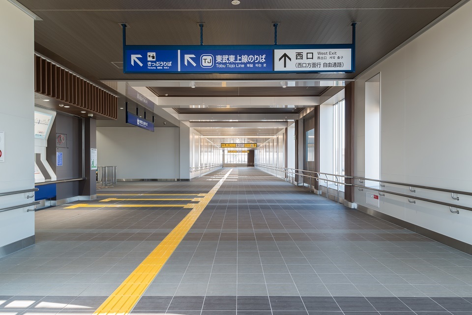 新河岸駅橋上化 - 画像2