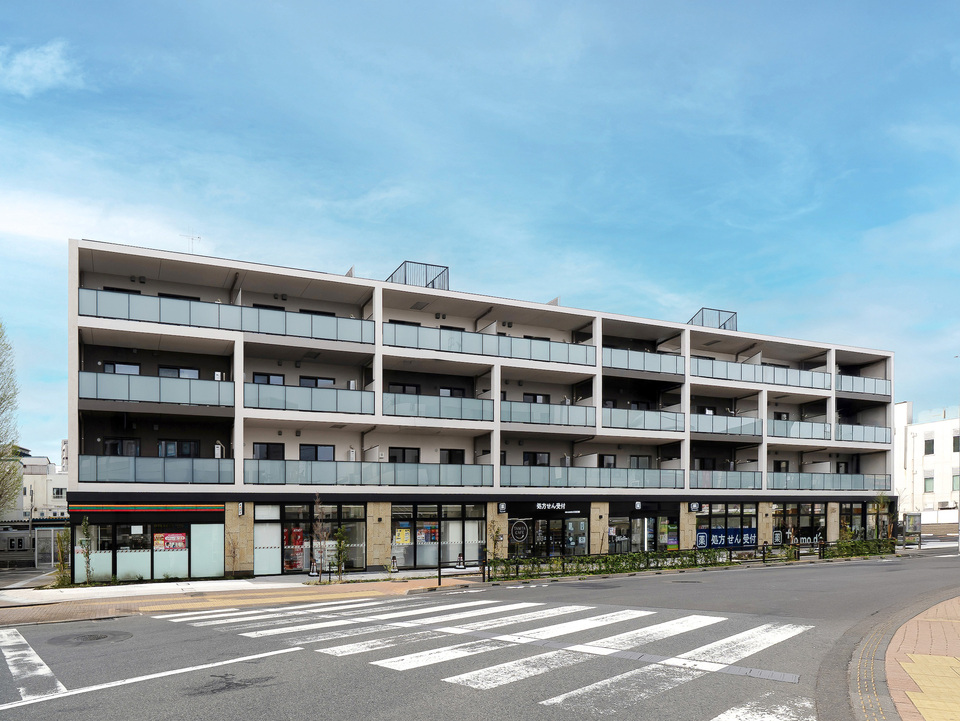 東武東上線　ときわ台駅付近