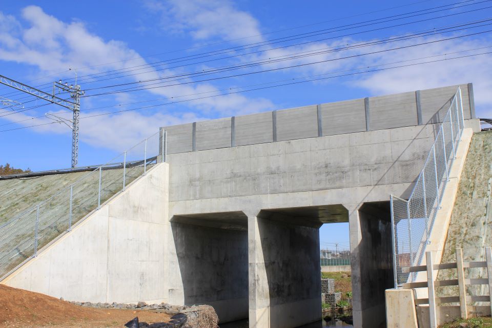  六実～逆井間複線化工事（逆井暗渠） 画像3