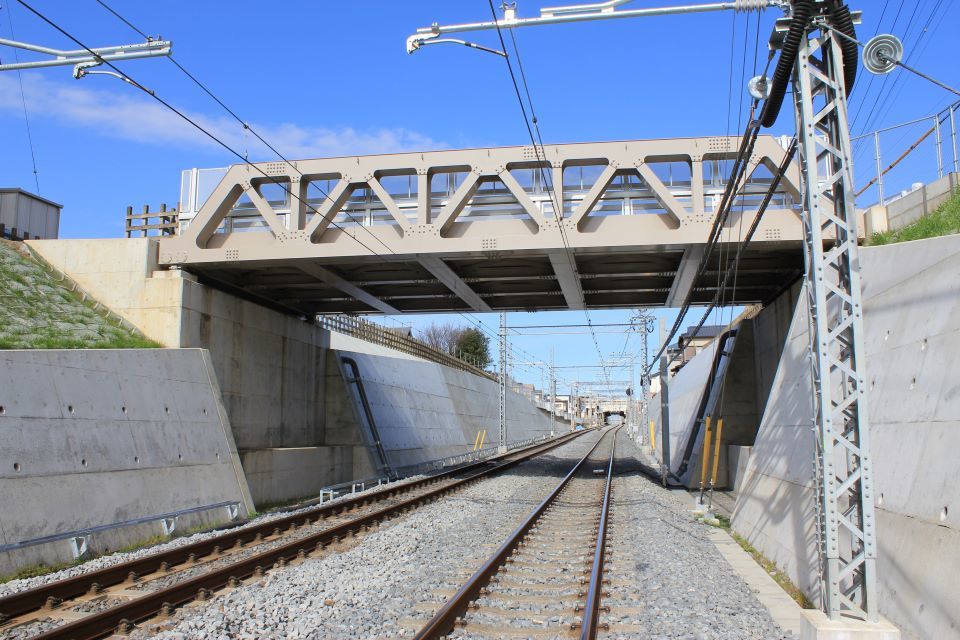 六実～逆井間複線化工事（逆井跨線道路橋） 画像3