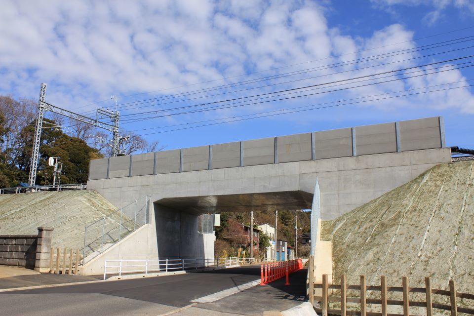 六実～逆井間複線化工事（架道橋） 画像2